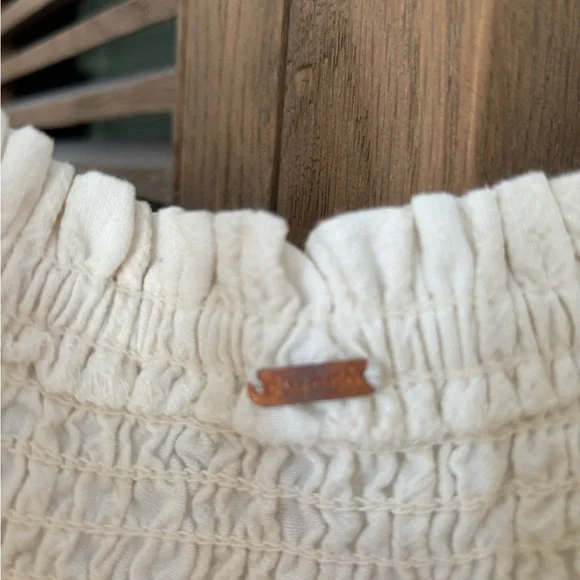 Free People Cream Mini Dress - Picture 3 of 4